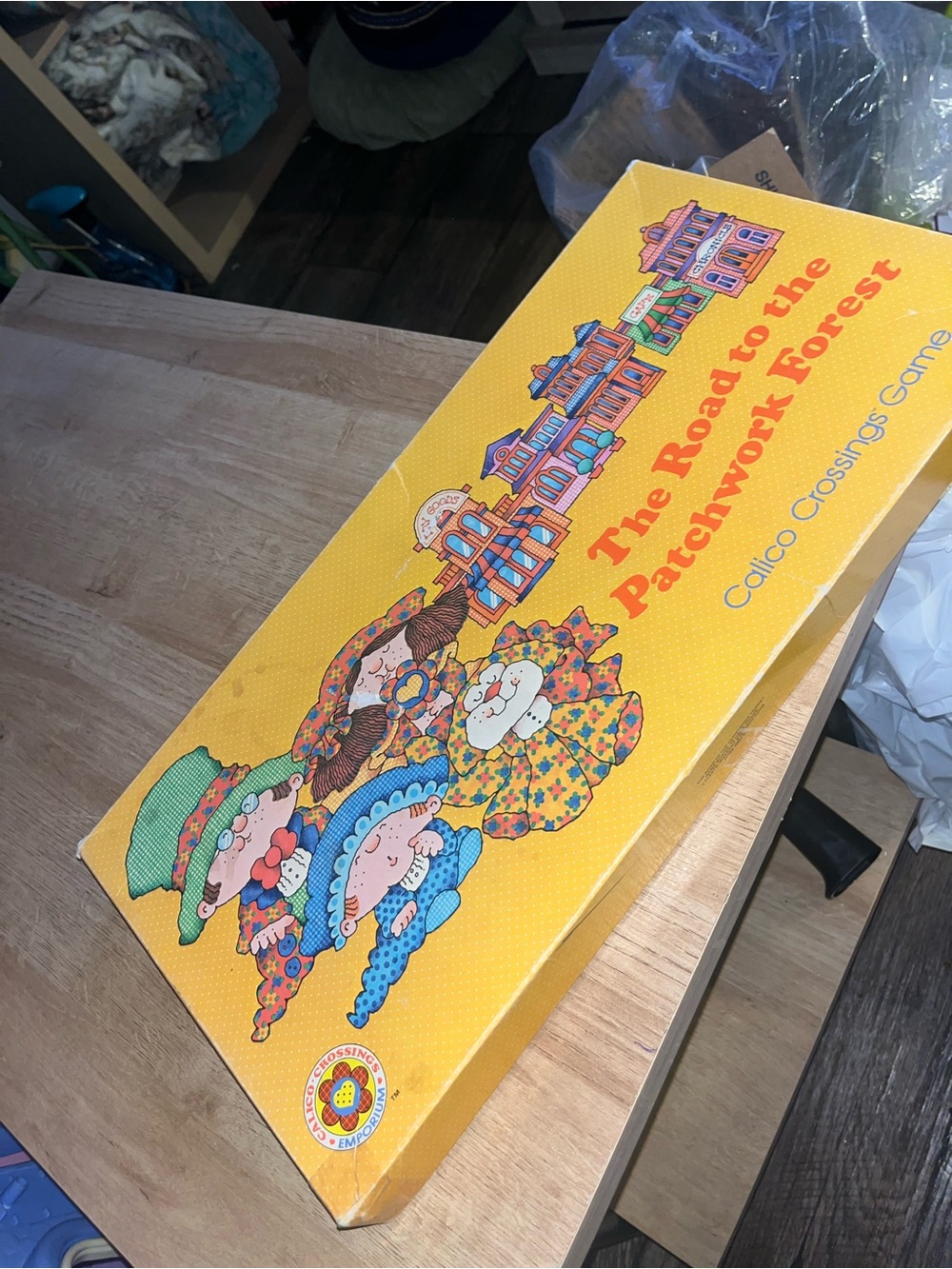The Road to the Patchwork Forest Calico Crossings Board Game from Current
